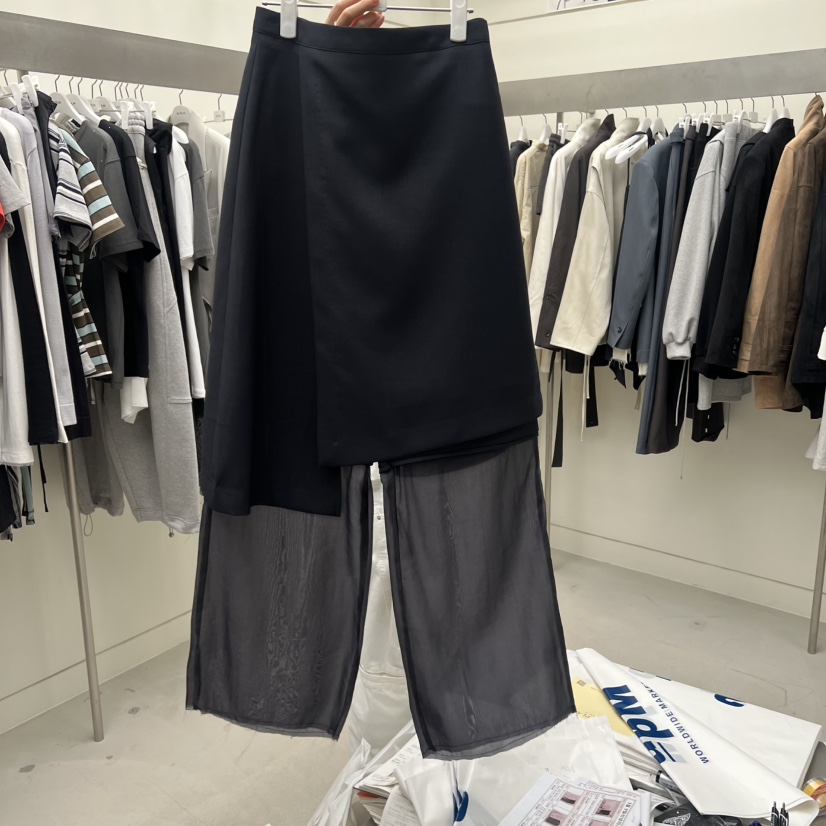 NUTPLAN韓國代購女裝新款26春夏人氣半身裙中短裙不含褲子NUTPLAN半身裙/中短裙圖色2