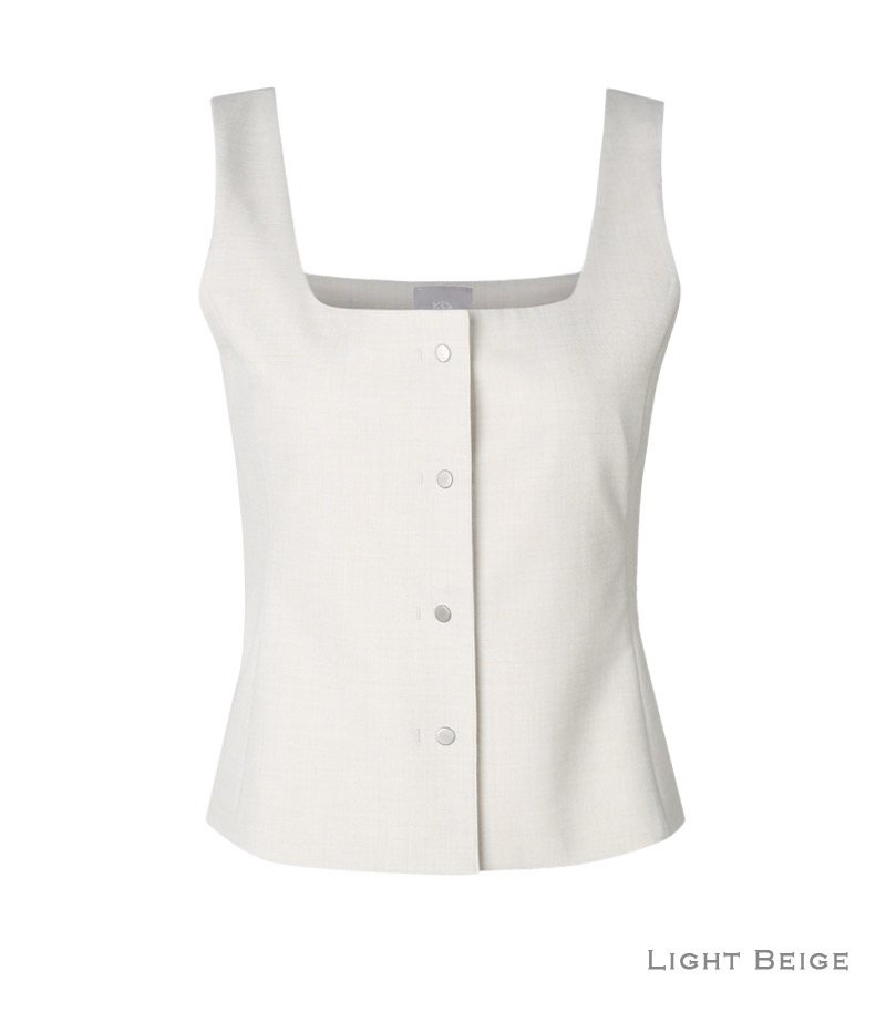 GLOW AND NYMPH韓國直郵女士新品人氣熱賣職業吊帶背心GLOW AND NYMPH吊帶/背心圖色2