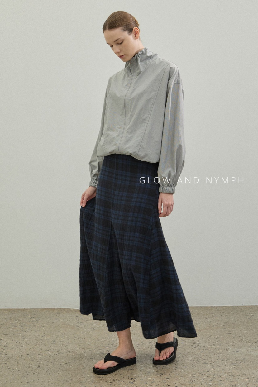 GLOW AND NYMPH東大門直郵女士新品人氣休閑職業26春夏長裙GLOW AND NYMPH長裙