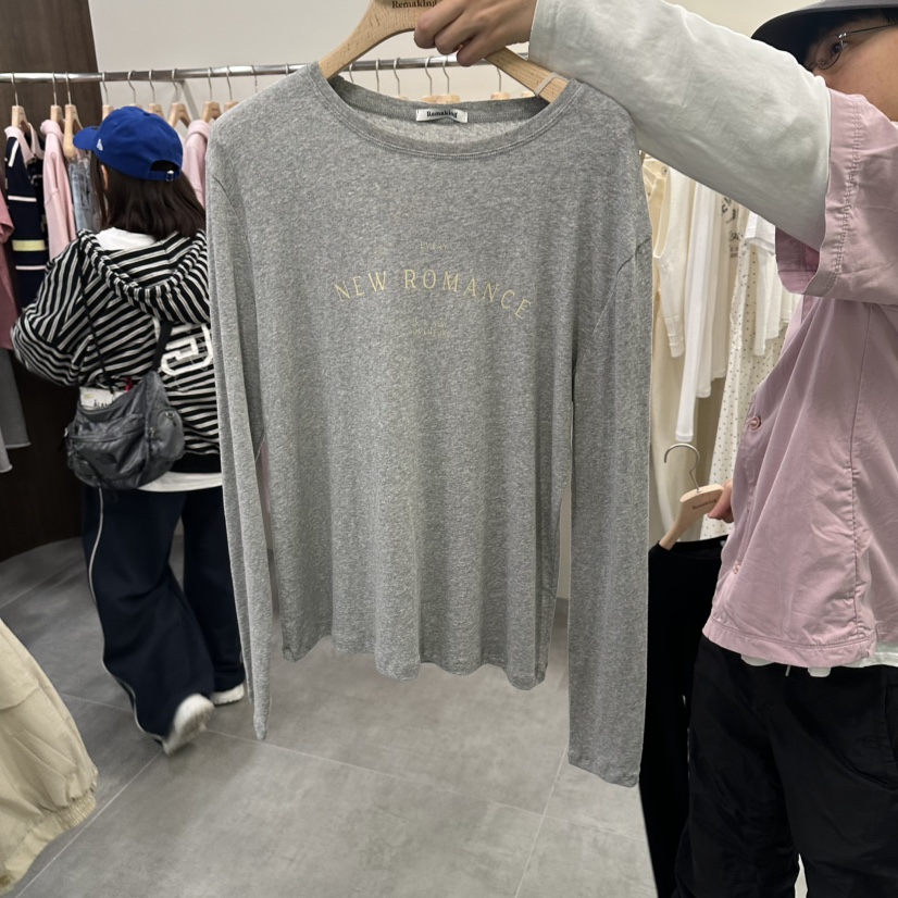 URBANSTORY/REMAKING韓國代購女裝新款時尚職業推薦長袖T恤Remaking/URBANSTORY長袖T恤圖色2
