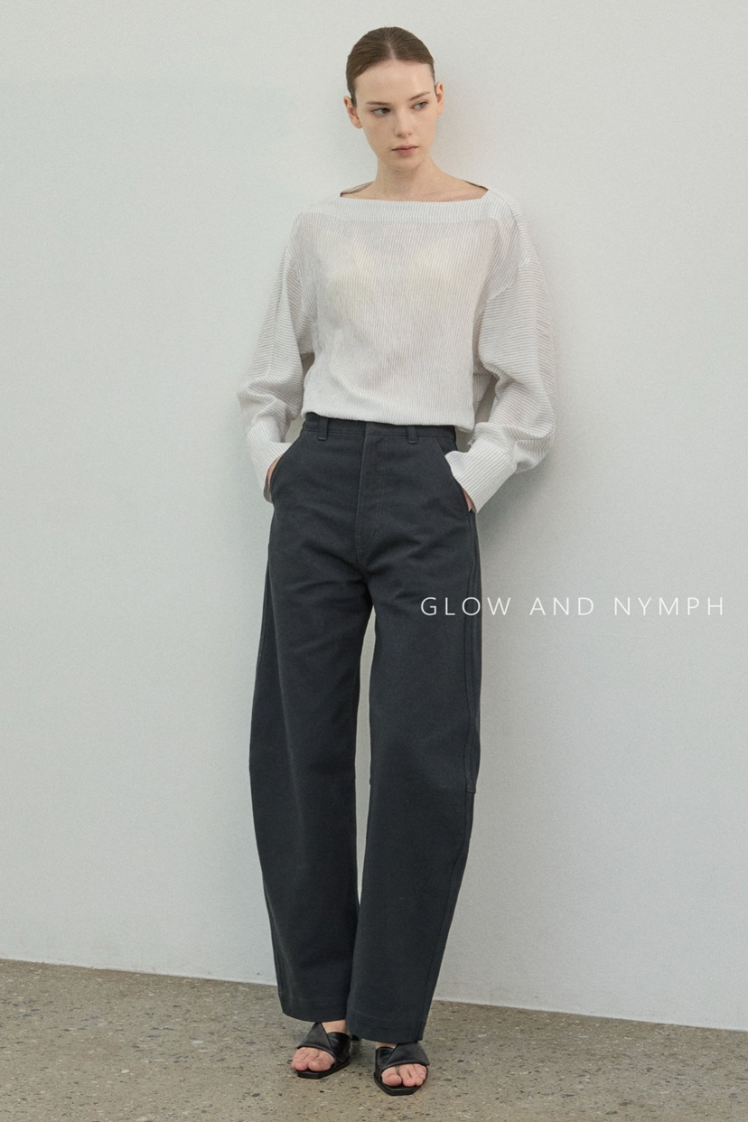 GLOW AND NYMPH東大門直郵女士新款26春夏熱賣推薦休閑褲GLOW AND NYMPH休閑褲