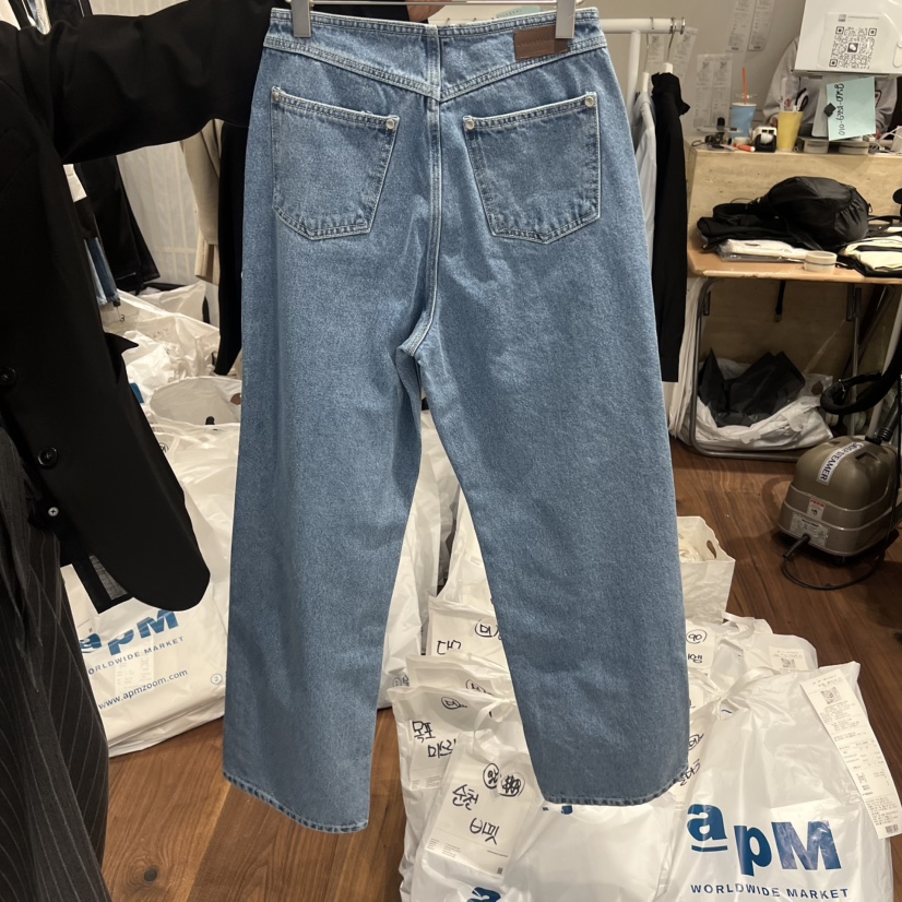 UNDERSTANDING韓國代購女士新款熱賣職業推薦26春夏牛仔褲UNDERSTANDING牛仔褲