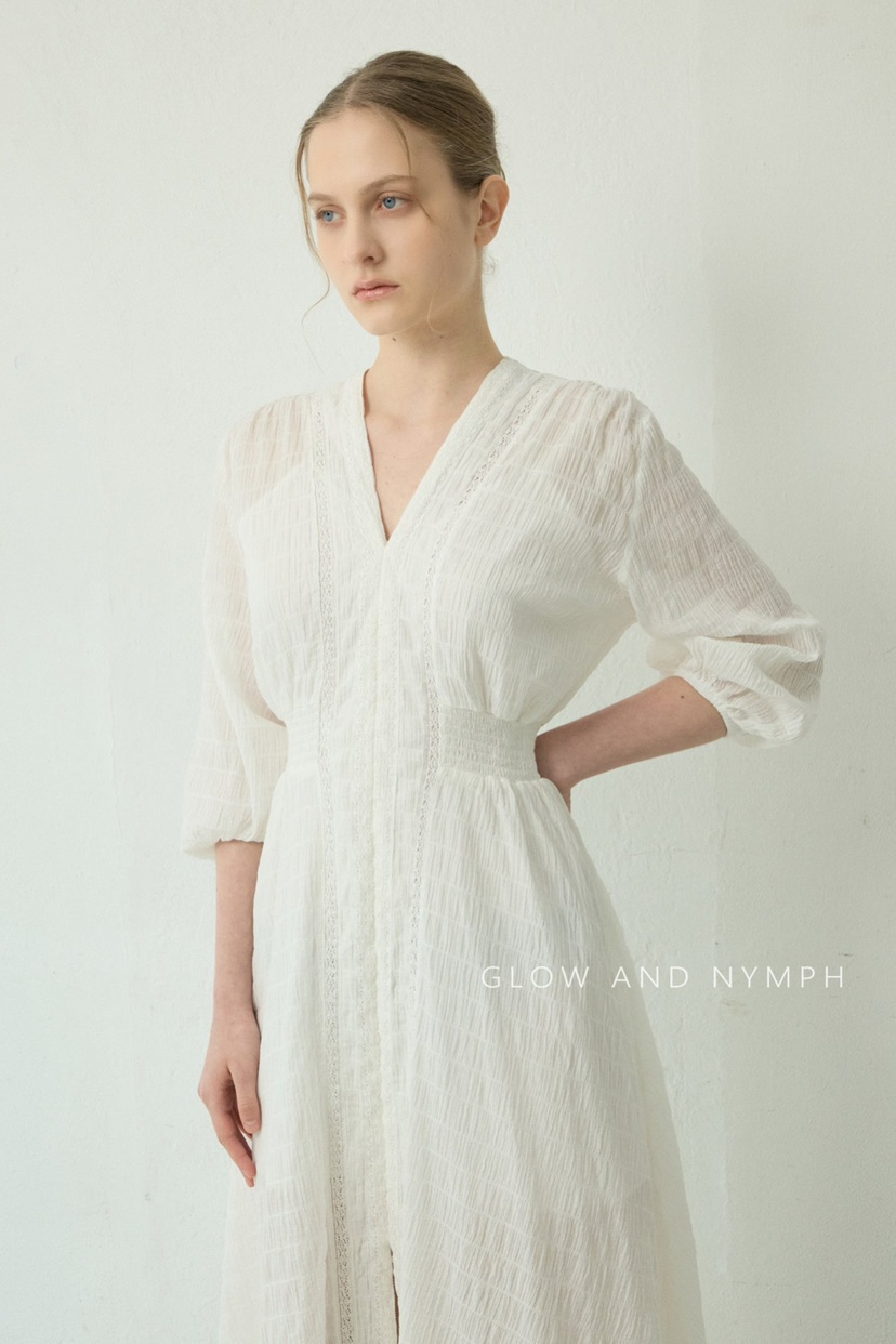 GLOW AND NYMPH韓國直郵女士新品26春夏熱賣休閑連衣裙GLOW AND NYMPH連衣裙