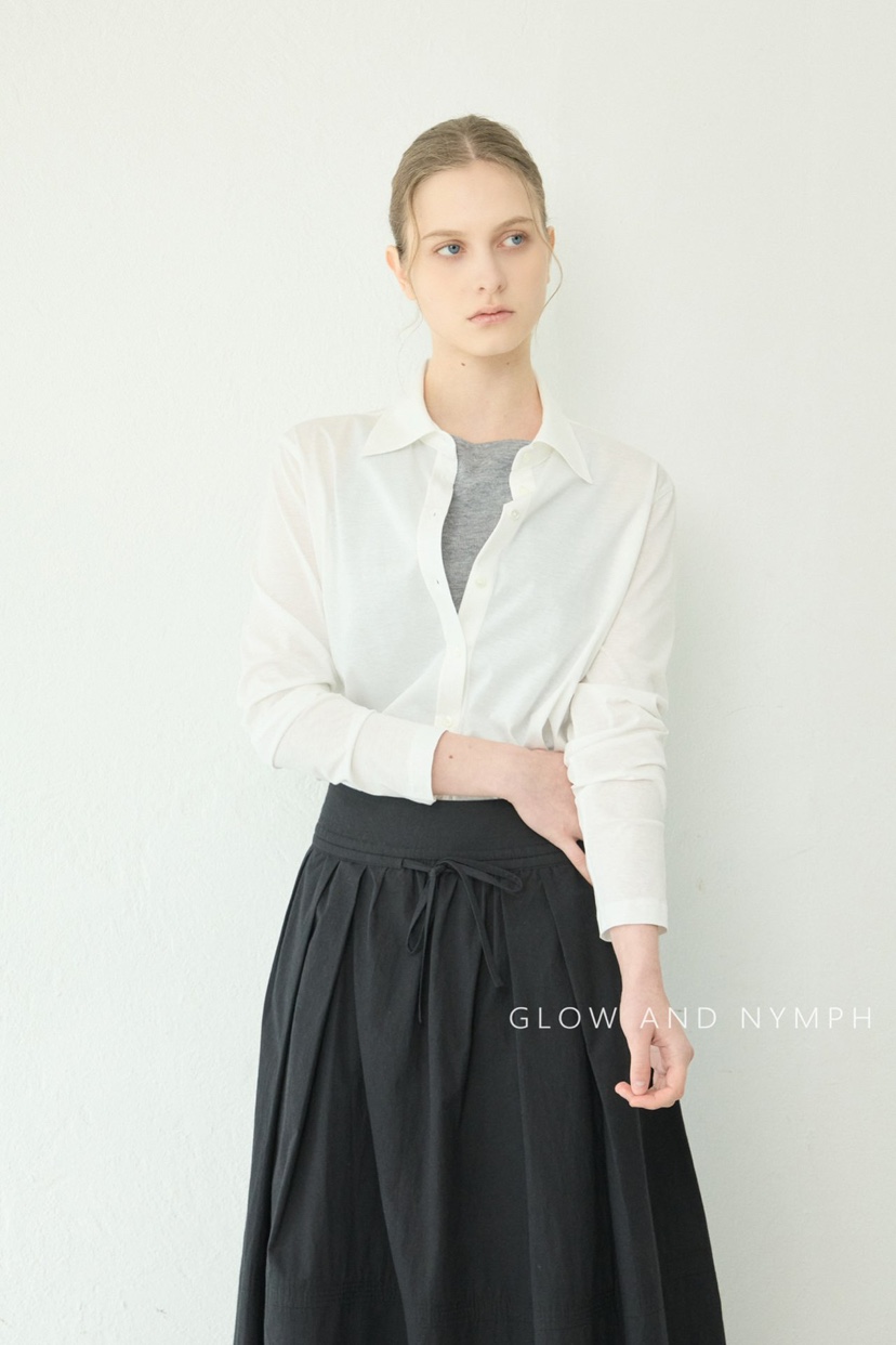 GLOW AND NYMPH韓國直郵女士新款推薦人氣休閑襯衫蕾絲衫GLOW AND NYMPH襯衫/蕾絲衫