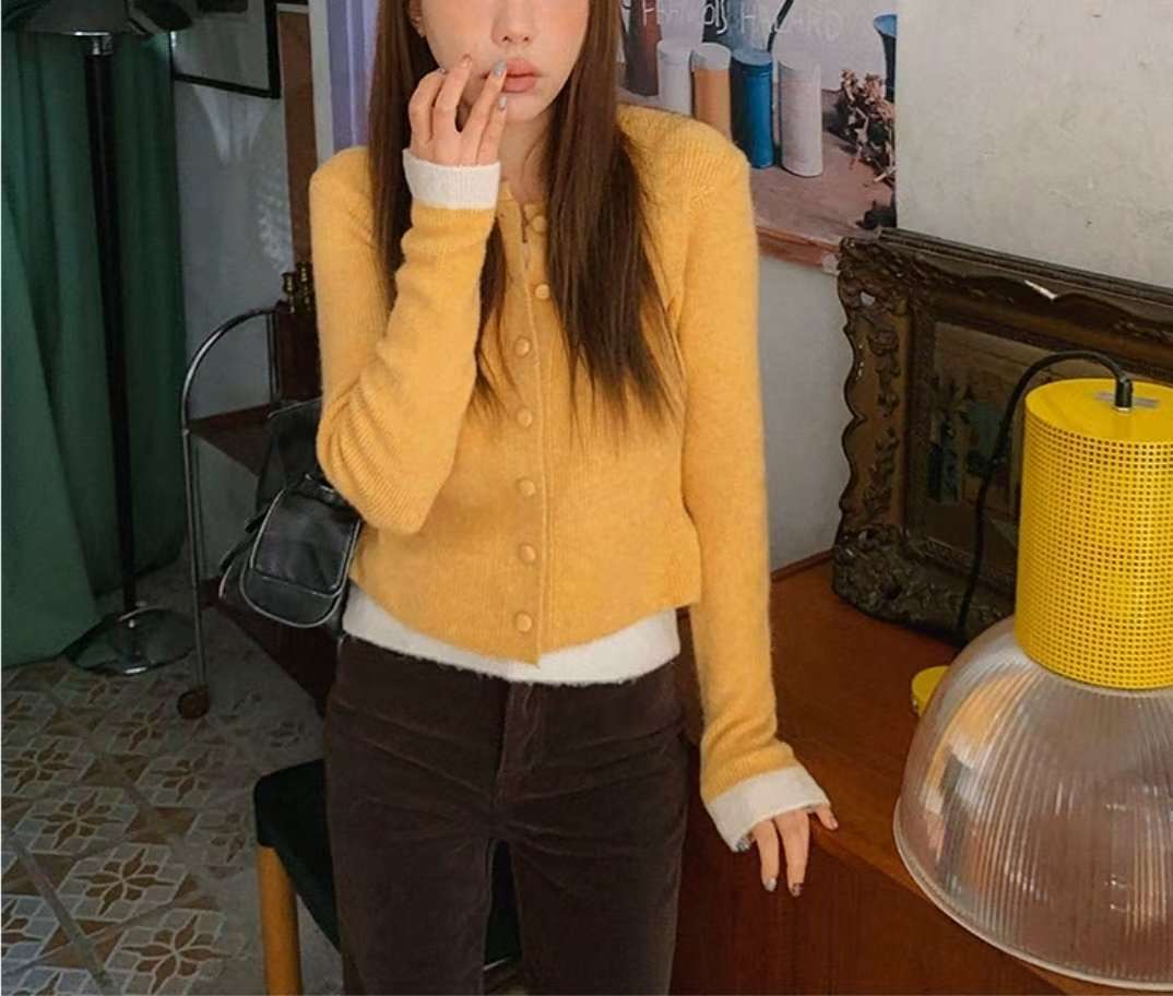 MARCIA-마샤-OT韓國東大門直郵女士新款熱賣針織衫混紡MARCIA針織衫