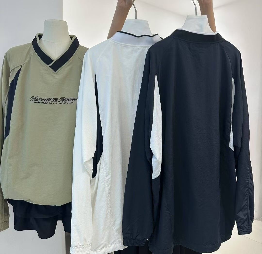 MARCIA-마샤-OT韓國東大門直郵女士新款職業長袖T恤尼龍海軍MARCIA長袖T恤