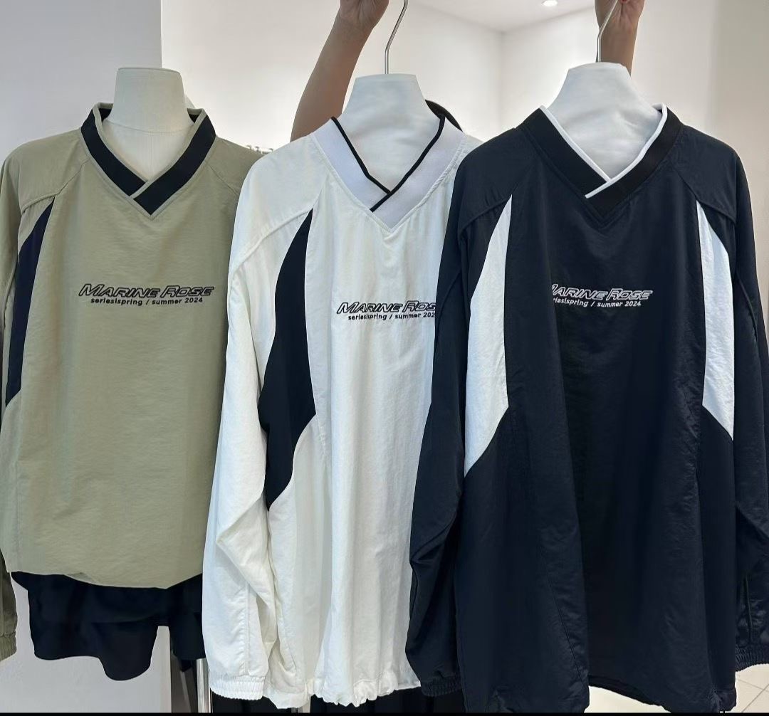 MARCIA-마샤-OT韓國東大門直郵女士新款職業長袖T恤尼龍海軍MARCIA長袖T恤圖色3左三色