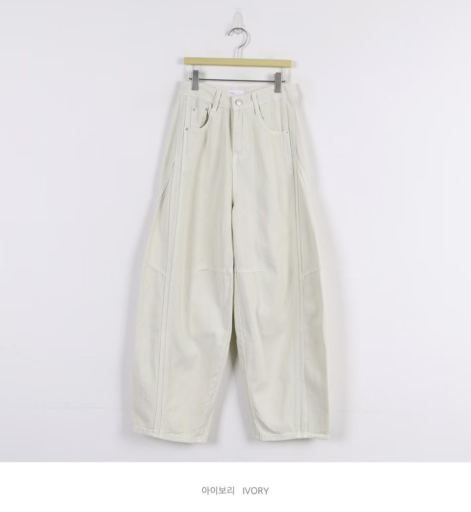 MARCIA-마샤-OT韓國直郵女裝新品推薦26春夏職業牛仔褲MARCIA牛仔褲圖色1