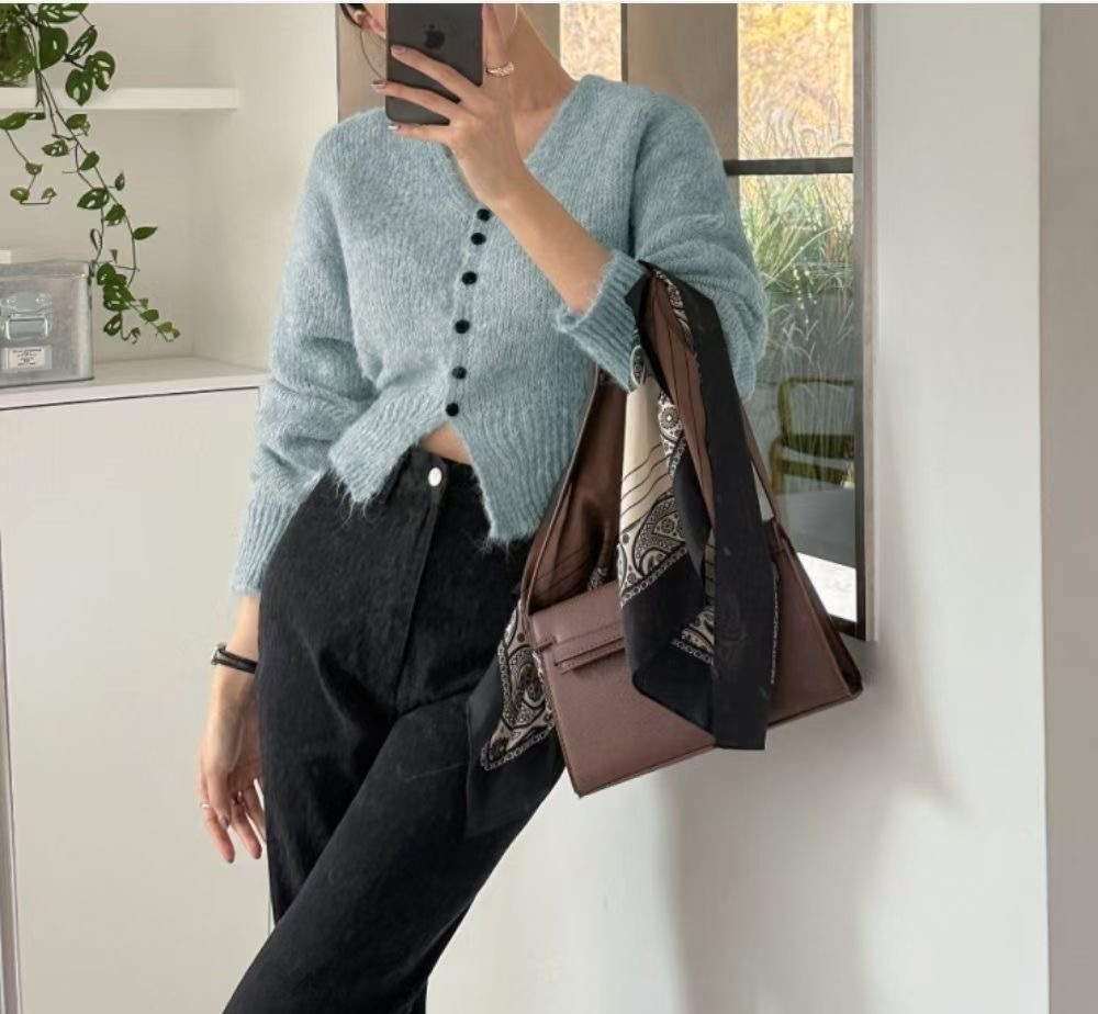 MARCIA-마샤-OT韓國東大門代購女裝新款休閑針織衫羊毛衫MARCIA針織衫