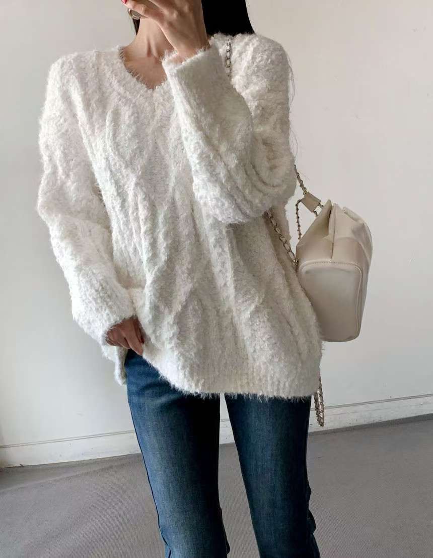 MARCIA-마샤-OT韓國直郵女士新款26春夏時尚推薦職業毛衣MARCIA毛衣圖色1