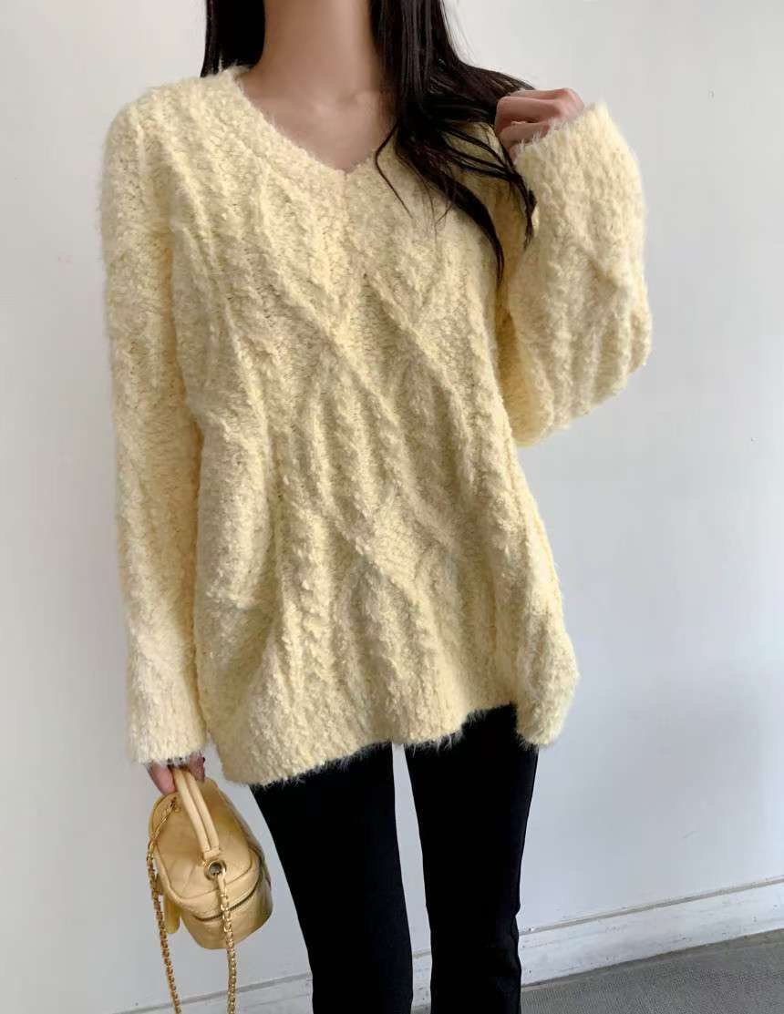 MARCIA-마샤-OT韓國直郵女士新款26春夏時尚推薦職業毛衣MARCIA毛衣圖色3