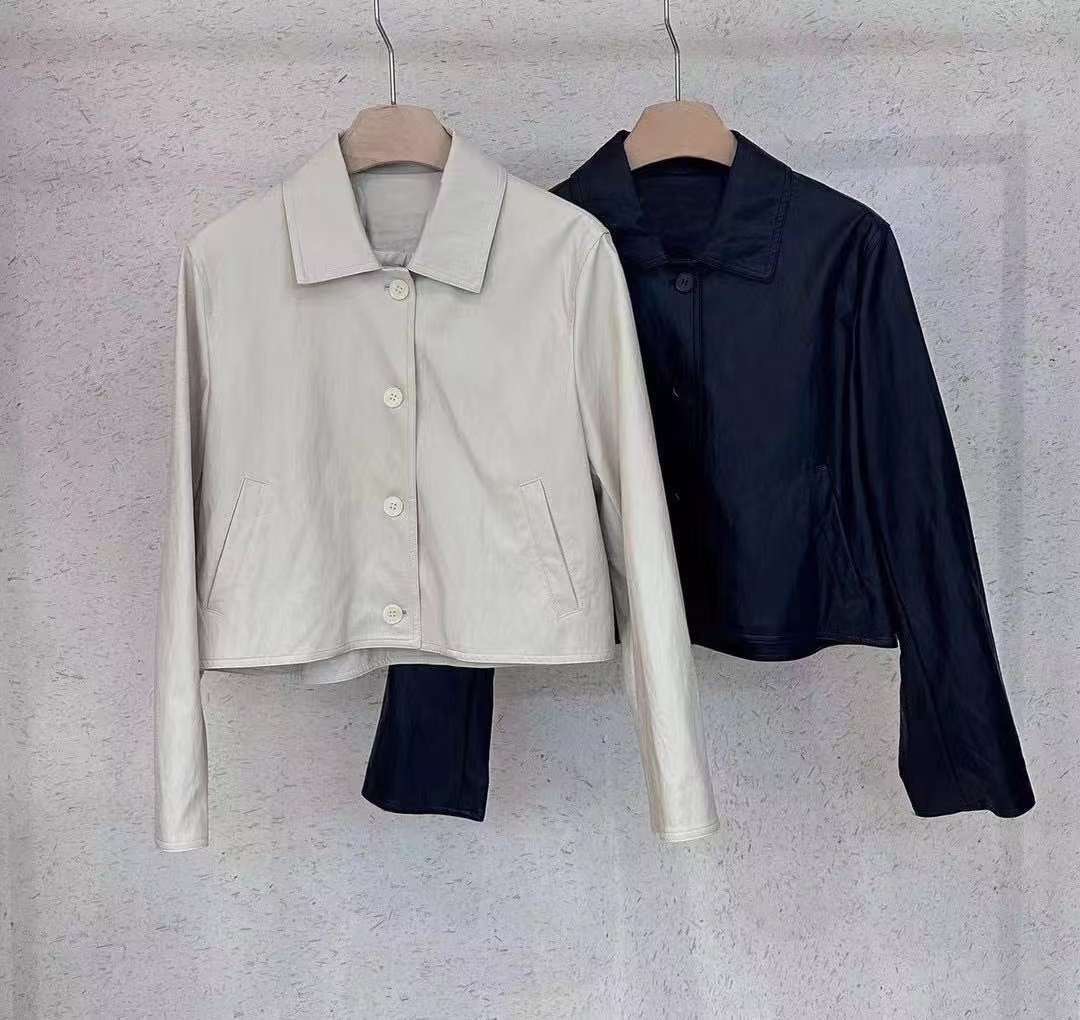 MARCIA-마샤-OT韓國代購女裝新品休閑人氣熱賣夾克皮革MARCIA夾克