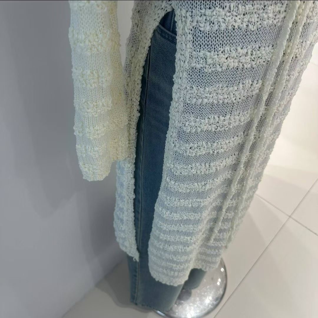 MARCIA-마샤-OT韓國直郵實拍女士新款職業連衣裙含腰繩開衩長款MARCIA連衣裙