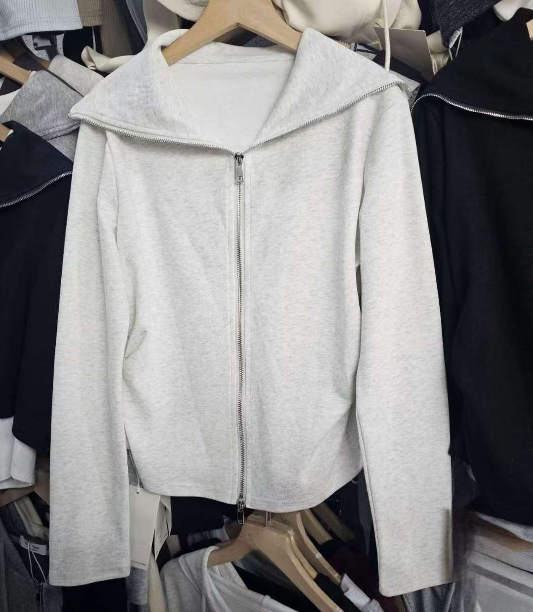 MARCIA-마샤-OT韓國直郵女裝新品推薦職業夾克拉鏈開衫MARCIA夾克圖色1