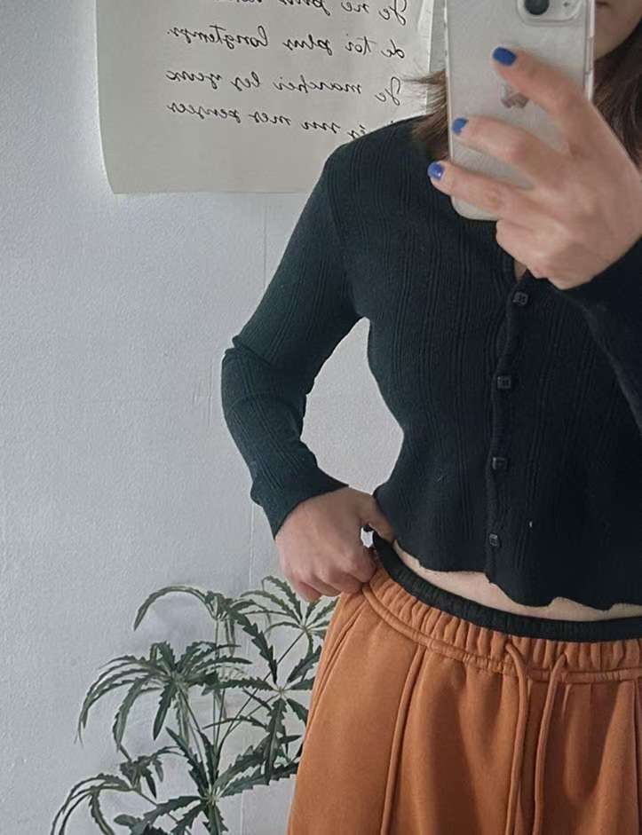 MARCIA-마샤-OT韓國直郵女士新品熱賣時尚人氣針織衫羅紋MARCIA針織衫