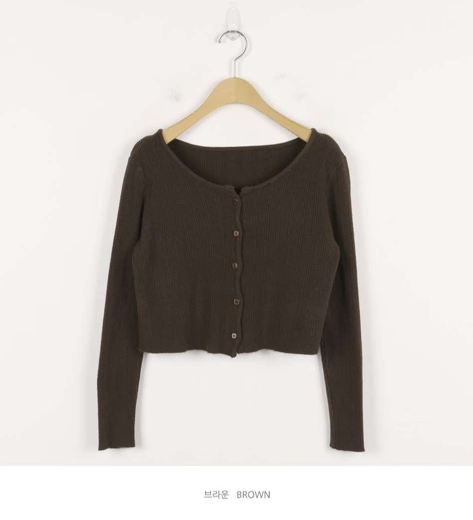 MARCIA-마샤-OT韓國直郵女士新品熱賣時尚人氣針織衫羅紋MARCIA針織衫圖色2