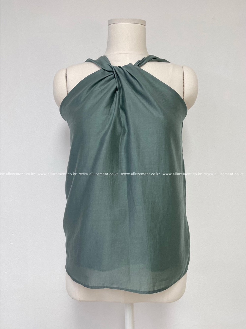 THE LOW韓國代購女裝新款時尚職業熱賣推薦襯衫蕾絲衫系帶THE LOW襯衫/蕾絲衫圖色1