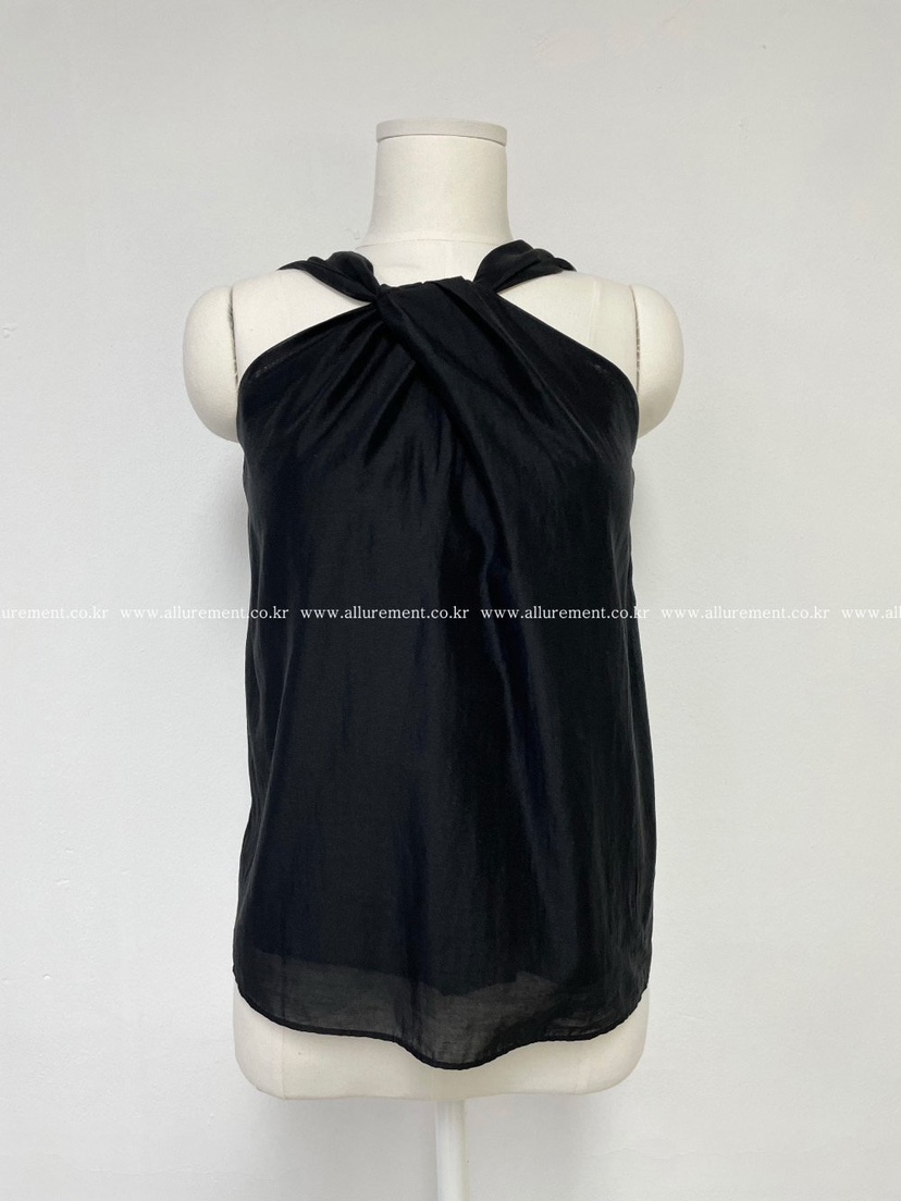 THE LOW韓國代購女裝新款時尚職業熱賣推薦襯衫蕾絲衫系帶THE LOW襯衫/蕾絲衫圖色3