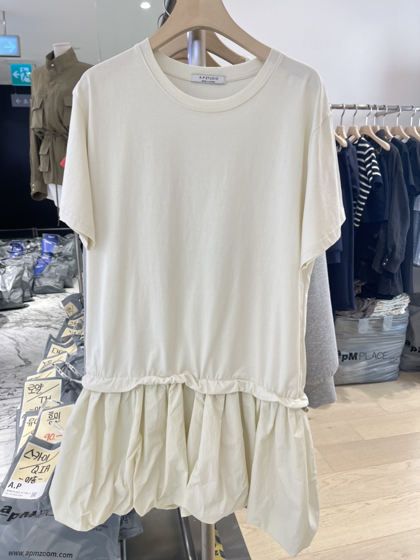 A P-STUDIO韓國代購女士新品推薦熱賣26春夏時尚連衣裙A P-STUDIO連衣裙圖色1