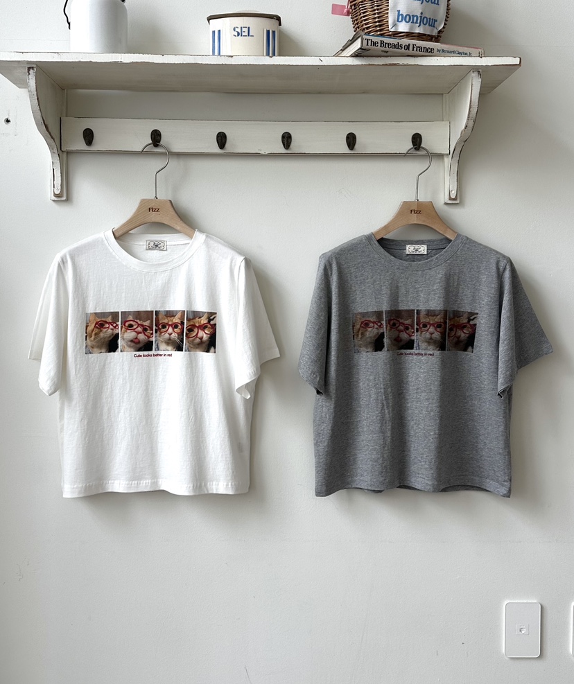 FIZZ韓國東大門直郵女士新品時尚職業熱賣休閑推薦26春夏T恤FIZZT恤