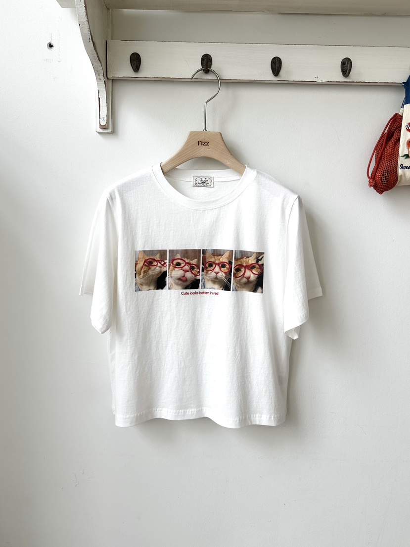 FIZZ韓國東大門直郵女士新品時尚職業熱賣休閑推薦26春夏T恤FIZZT恤圖色1