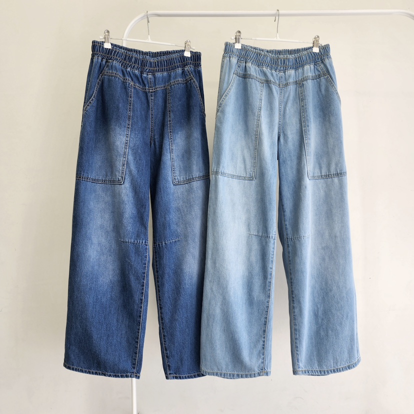 LA BLOOM韓國代購女士新品人氣休閑推薦熱賣26春夏牛仔褲La Bloom牛仔褲