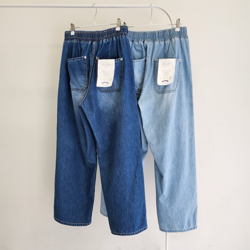 LA BLOOM韓國代購女士新品人氣休閑推薦熱賣26春夏牛仔褲La Bloom牛仔褲