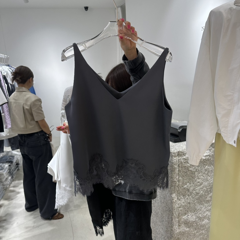 NEROLI 36韓國代購女裝新品休閑時尚推薦職業人氣吊帶背心NEROLI 36吊帶/背心圖色2墨色