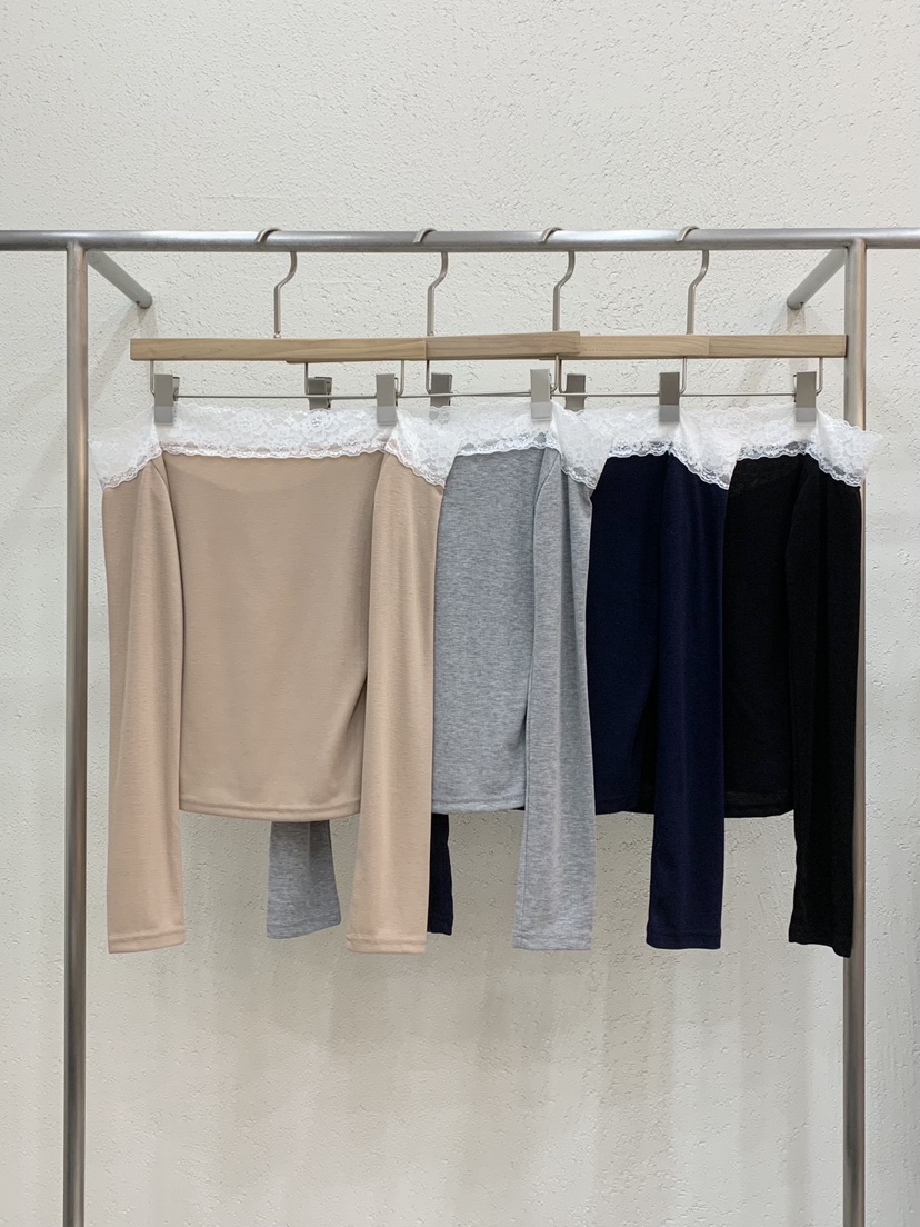 LIGHT AND SALT韓國直郵實拍女裝新品時尚休閑職業長袖T恤LIGHT AND SALT長袖T恤