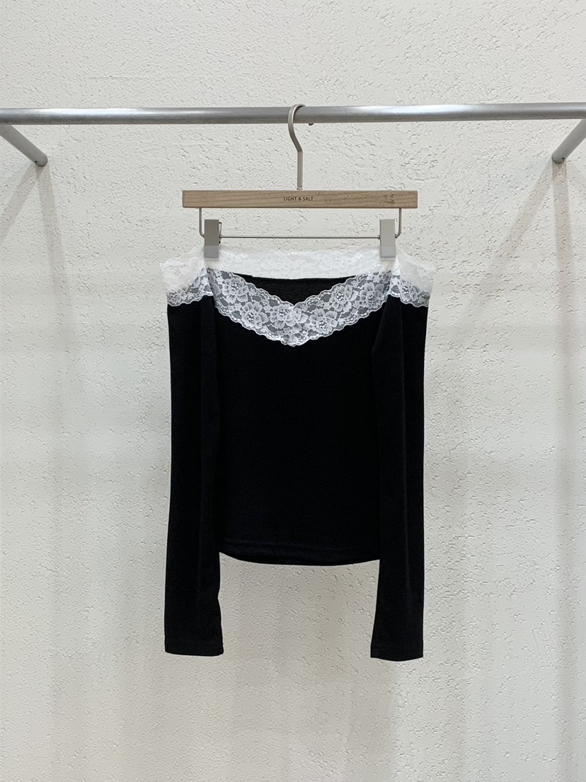 LIGHT AND SALT韓國直郵實拍女裝新品時尚休閑職業長袖T恤LIGHT AND SALT長袖T恤圖色4