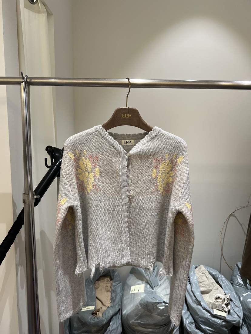 HUE/ERIA韓國直郵實拍女裝新品人氣職業休閑26春夏針織衫HUE/ERIA針織衫圖色1