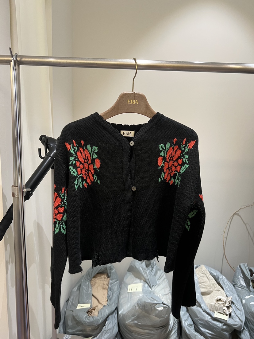 HUE/ERIA韓國直郵實拍女裝新品人氣職業休閑26春夏針織衫HUE/ERIA針織衫圖色3