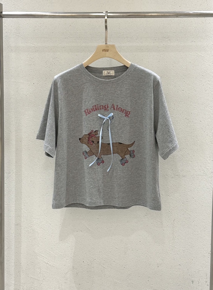 FIZZ韓國東大門代購女裝新款人氣熱賣休閑職業推薦時尚T恤FIZZT恤圖色2