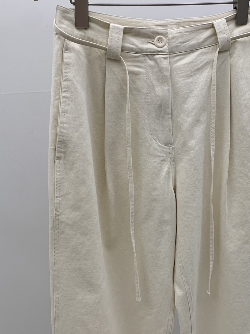 LEGACY BONE韓國直郵女裝新款熱賣26春夏人氣休閑褲含腰繩LEGACY BONE休閑褲