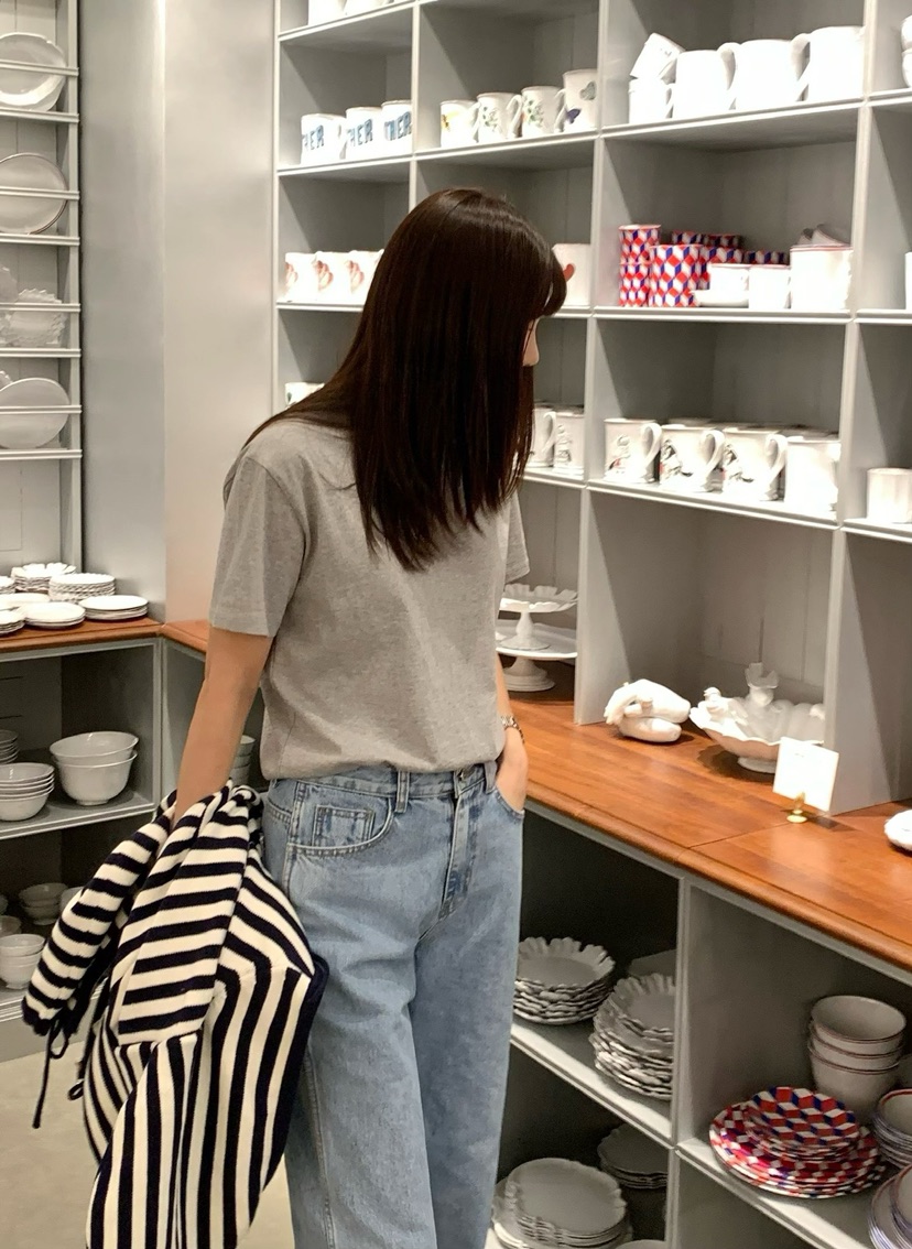 COURGETTE韓國直郵女裝新品推薦休閑人氣26春夏職業時尚T恤COURGETTET恤