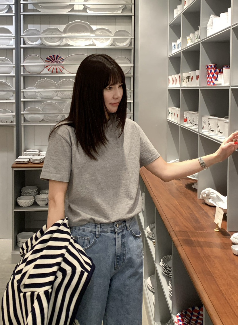 COURGETTE韓國直郵女裝新品推薦休閑人氣26春夏職業時尚T恤COURGETTET恤