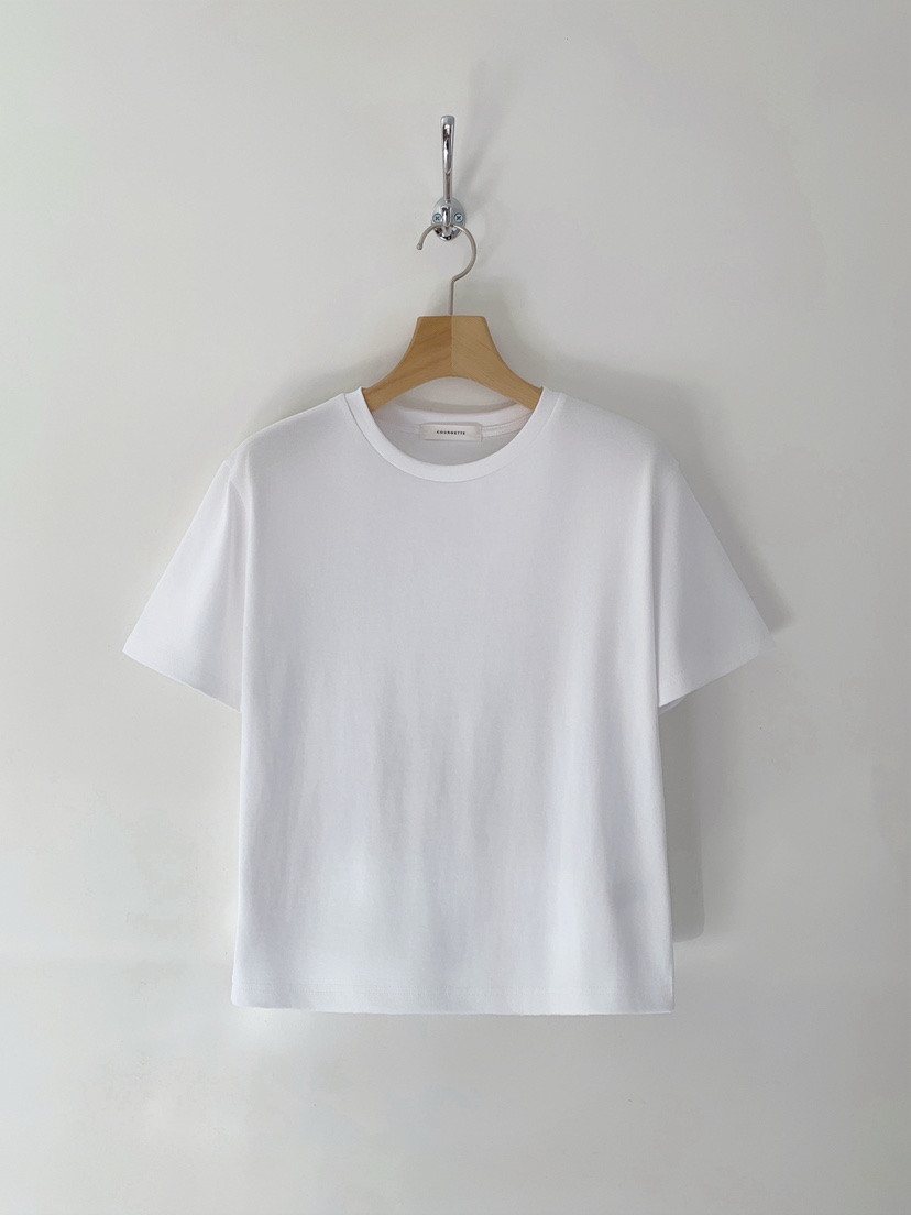 COURGETTE韓國直郵女裝新品推薦休閑人氣26春夏職業時尚T恤COURGETTET恤圖色1