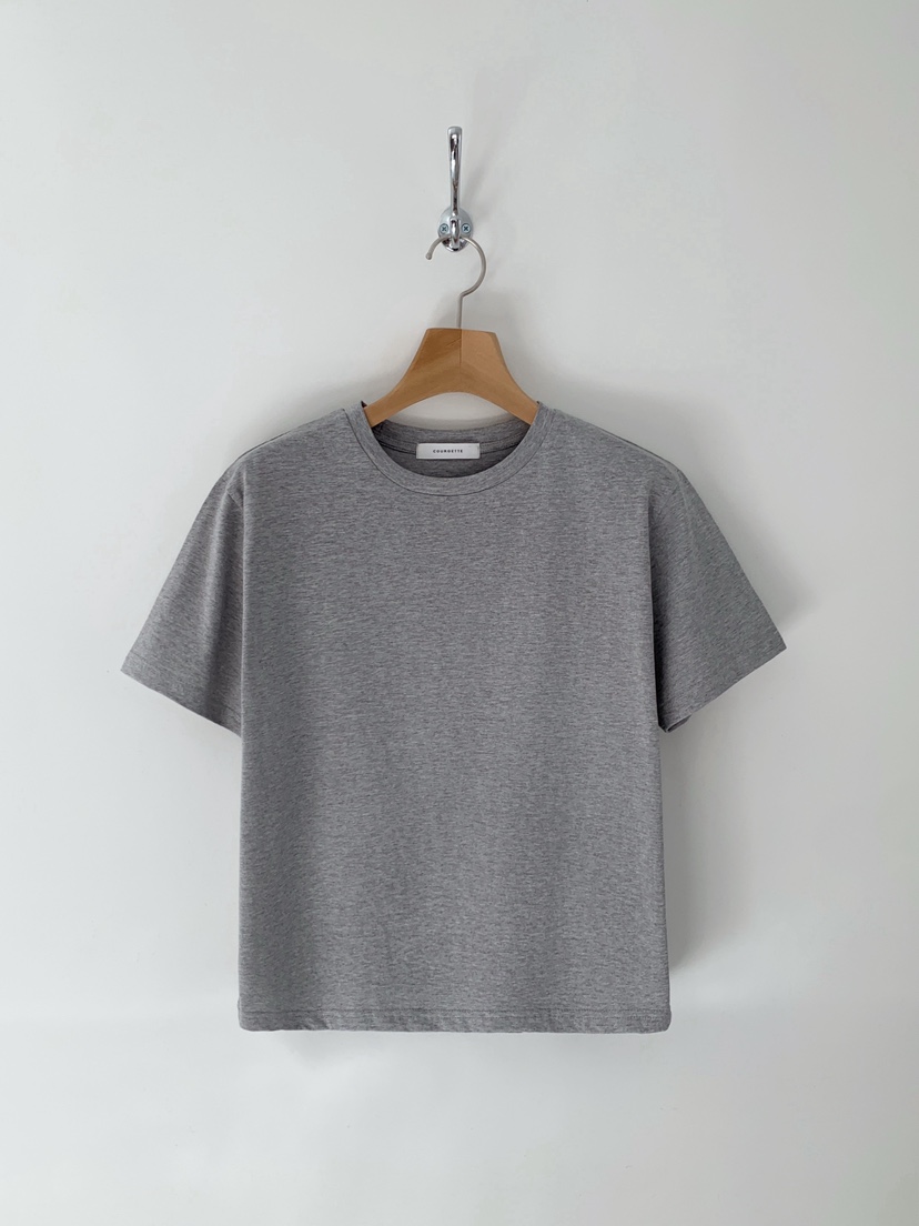 COURGETTE韓國直郵女裝新品推薦休閑人氣26春夏職業時尚T恤COURGETTET恤圖色2