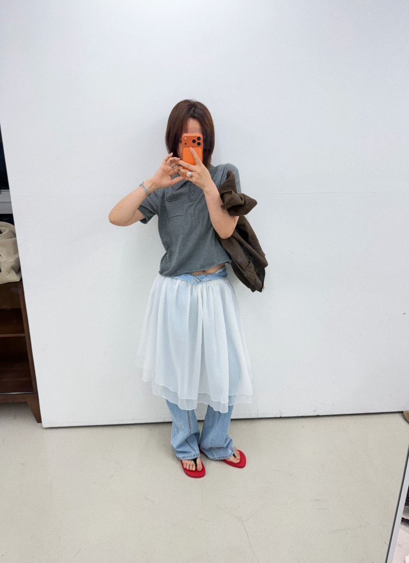 OLI SEOUL韓國代購女裝新款26春夏熱賣推薦半身裙中短裙OLI SEOUL半身裙/中短裙