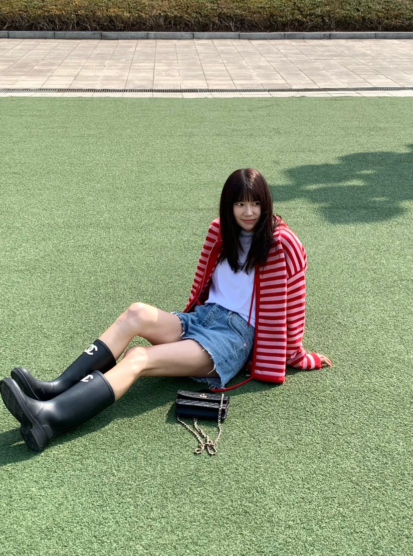 COURGETTE韓國直郵女裝新品人氣休閑推薦針織衫連帽衫拉鏈COURGETTE針織衫