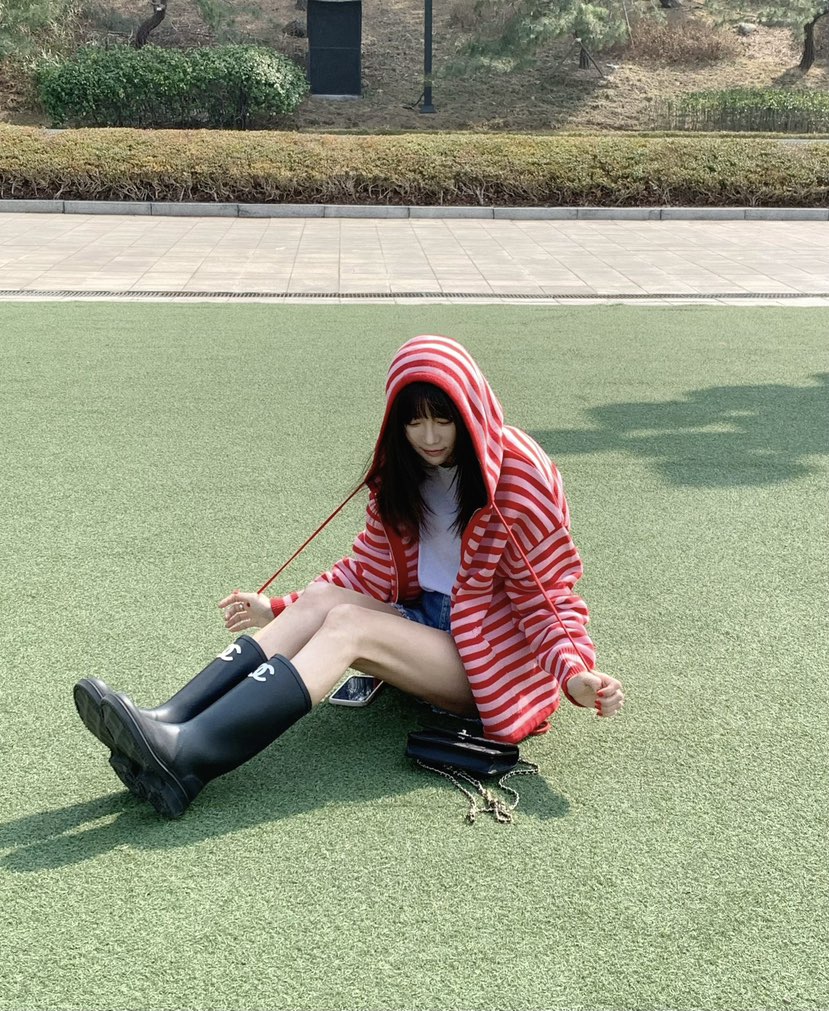 COURGETTE韓國直郵女裝新品人氣休閑推薦針織衫連帽衫拉鏈COURGETTE針織衫