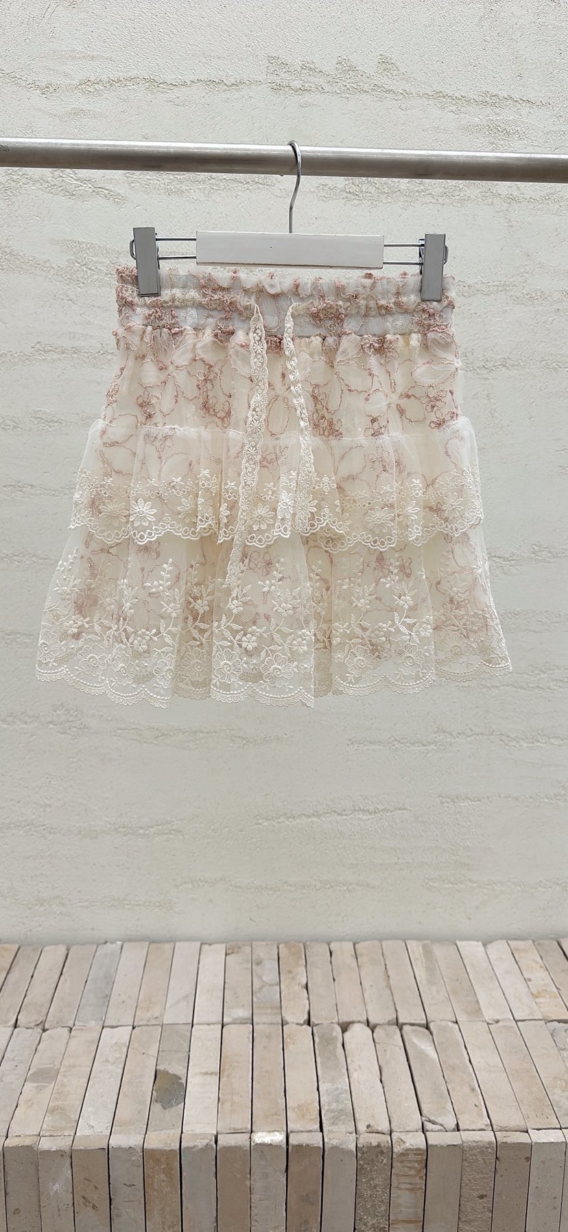 YARD韓國直郵女裝新品推薦時尚休閑人氣職業26春夏短裙刺繡YARD短裙圖色2