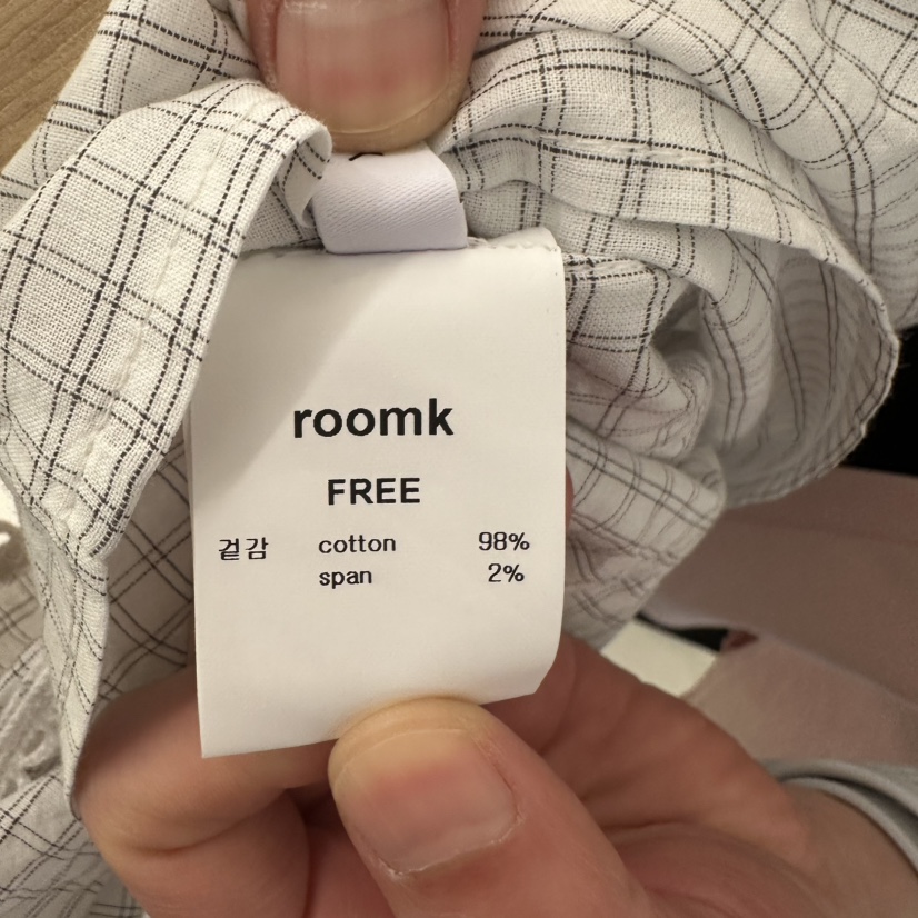 ROOM K-P韓國直郵女裝新品職業熱賣26春夏人氣襯衫蕾絲衫roomk襯衫/蕾絲衫