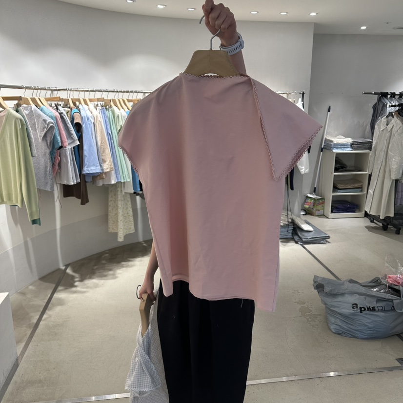 ROOM K-P韓國直郵女裝新品職業熱賣26春夏人氣襯衫蕾絲衫roomk襯衫/蕾絲衫圖色2