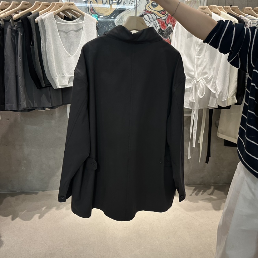 LAMAGIEPIE/LAMAGIE GREY韓國代購女裝新品職業休閑夾克棉LAMAGIEPIE/LAMAGIE GREY夾克