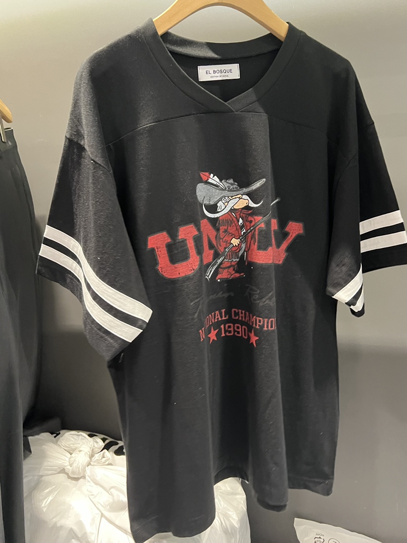 EL BOSQUE韓國直郵實拍女士新品時尚人氣休閑熱賣26春夏T恤EL BOSQUET恤圖色3