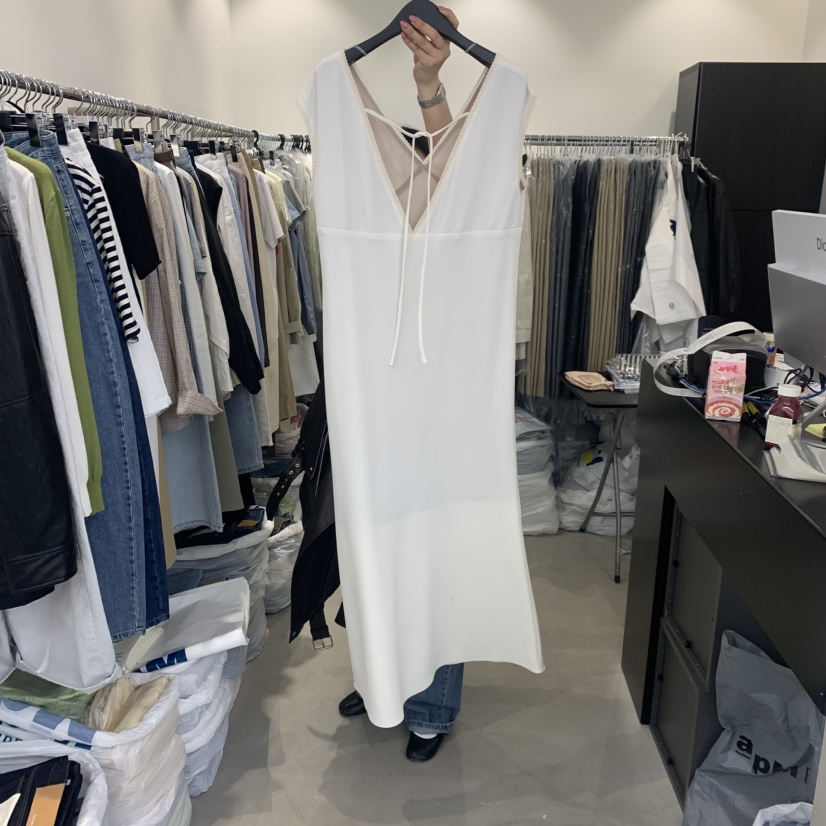 THE SECOND GROW韓國東大門代購女裝新款人氣連衣裙長款THE SECOND GROW連衣裙