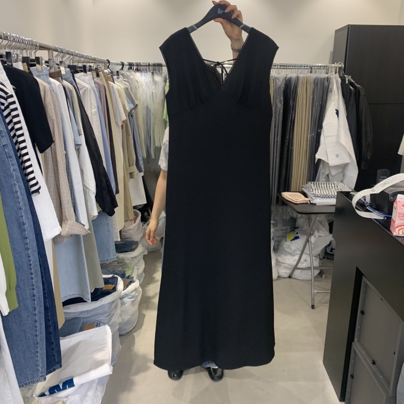 THE SECOND GROW韓國東大門代購女裝新款人氣連衣裙長款THE SECOND GROW連衣裙圖色1