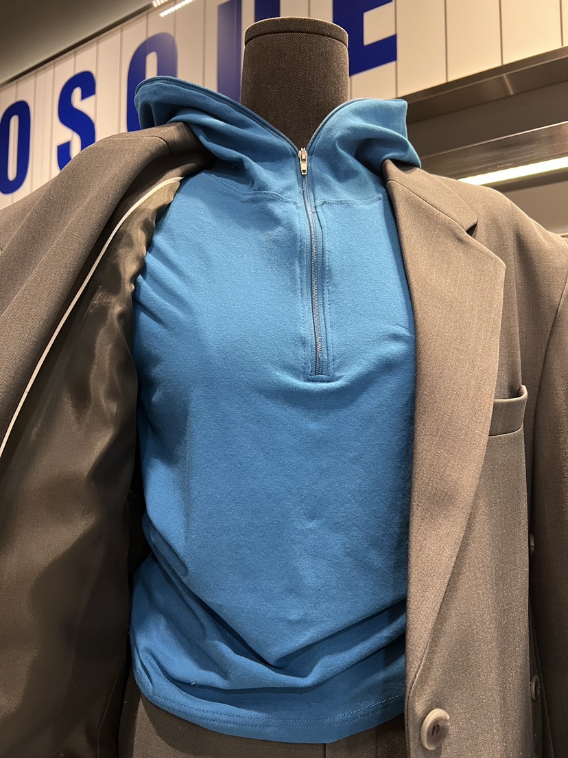 EL BOSQUE韓國東大門直郵女士新款休閑熱賣26春夏長袖T恤兜帽EL BOSQUE長袖T恤圖色2