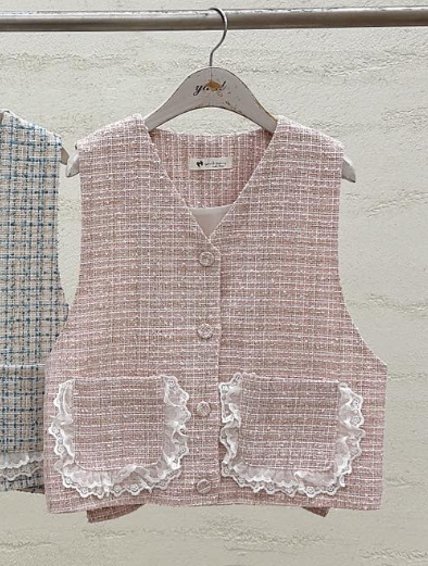 YARD韓國東大門直郵女士新品熱賣26春夏職業人氣休閑馬甲YARD馬甲圖色2